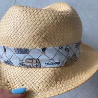Cappello bambino paglia marchio Trussardi - Nuovo