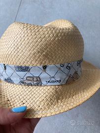 Cappello bambino paglia marchio Trussardi - Nuovo