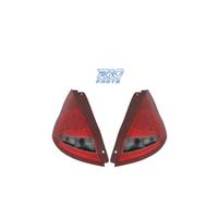 FANALI PER FORD FIESTA MK7 08-12 LED ROSSO AFFUMIC