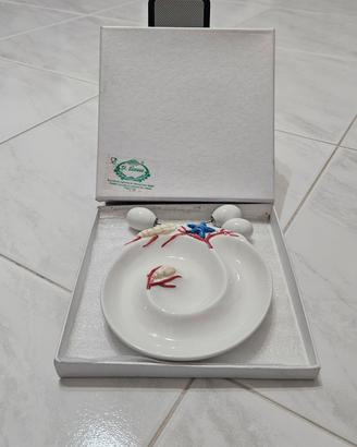 antipastiera porta stuzzichini snack porcellana 