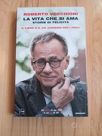 Roberto Vecchioni libro + CD la vita che si ama