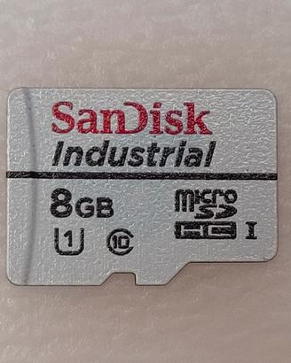 Microsd 8GB Sandisk Industrial