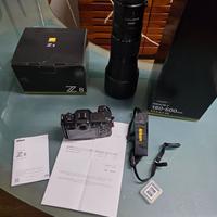 Nikon z8 e Nikkor z 180-600 vr