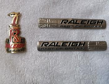 3x Emblemi Badge Raleigh - Best of Britain