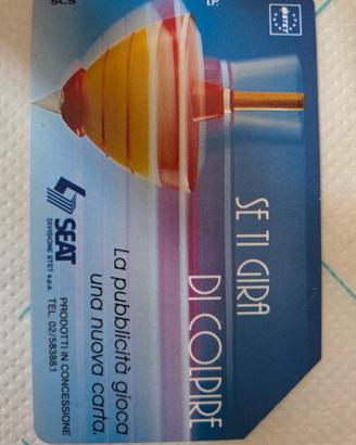 carta telefonica Sip