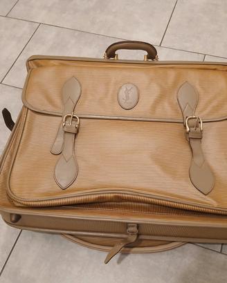 Valigia porta abiti vintage Yves Saint Laurent YVS