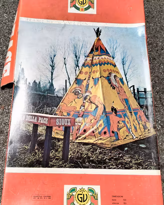 Tenda bambini anni '80 vintage