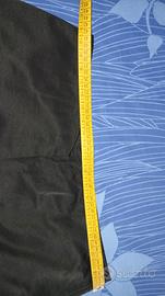 gonnellone raso nero 