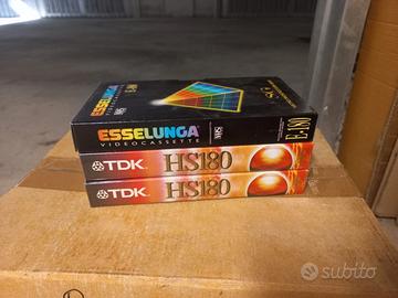 Videocassette vergini