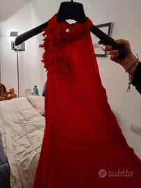 vestito da donna in seta 