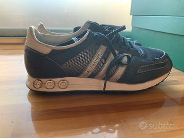 Trainer blu/argento come nuove n.38
