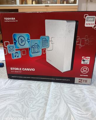 Toshiba STOR.E Canvio 2TB HDD Esterno nero