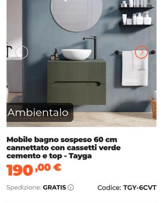Mobile bagno