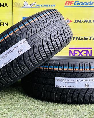 X2: Invernali 225/60R17 103H -TOYO- al 75%
