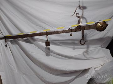  rara  e antica stadera gigante