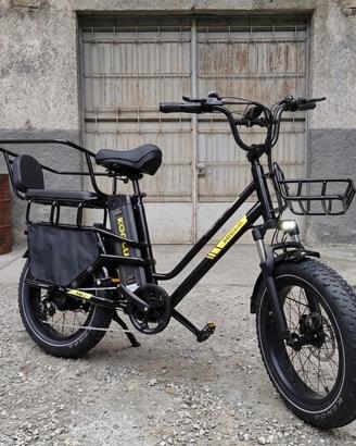 Cargo Bike KOOLUX X8 2 posti 200KM AUTONOMIA 