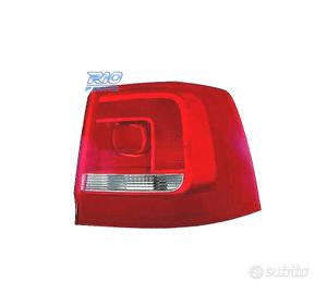 FANALE DX VOLKSWAGEN VW SHARAN 10-15 BIANCO ROSSO