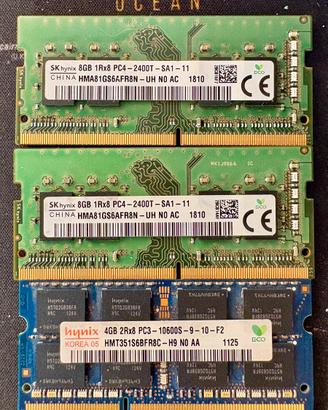 Hynix RAM SoDimm per notebook/laptop (35e a modulo
