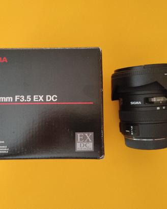 Sigma 10-20 f3.5 EX DC per Canon EF