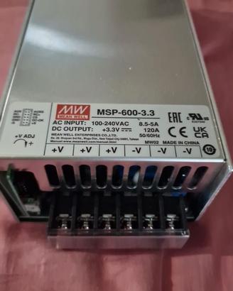 MEAN WELL alimentatore per celle litio 3.3v