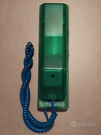 Telefono vintage Swatch Twin Phone verde trasparen