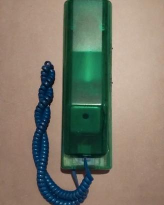 Telefono vintage Swatch Twin Phone verde trasparen