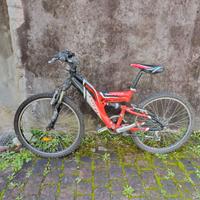 Mountain-bike bici 24 MTB coppi raptor