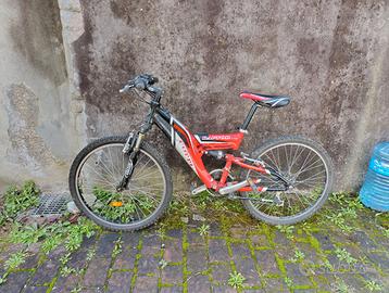 Mountain-bike bici 24 MTB coppi raptor