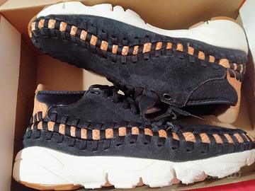NIKE 2011 AIR FOOTSCAPE WOVEN BLACK SNAKESKIN n44