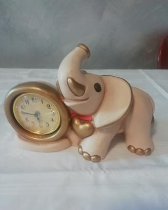 Orologio sveglia elefante beige thun