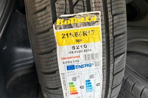 4 pneumatici invernali per autovettura Nuovi