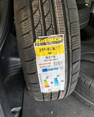 4 pneumatici invernali per autovettura Nuovi