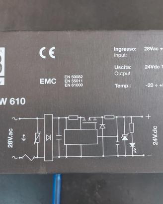 STABILIZZATORE B.R.B.  tipo  ASW 610 24/28