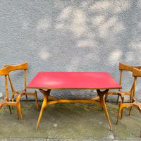 Sedie Tavolo Ico Parisi anni 50 Collezione