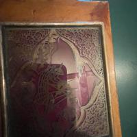 Scatola 1940 in legno pregiato