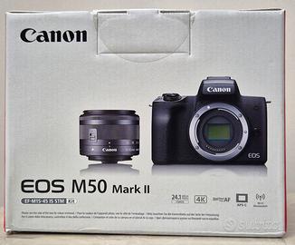 CANON M50 MARK II + 15-45 IS – SIGILLATA -