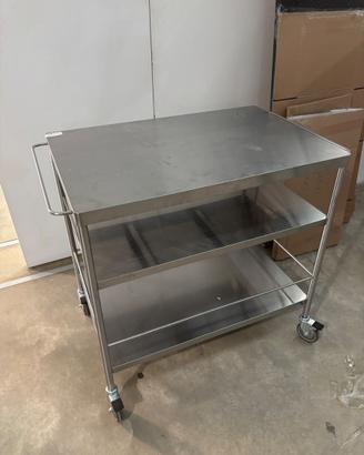 Carrello IKEA FLYTTA in acciaio inox