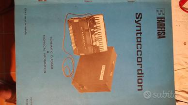 FARFISA Fisarmonica  Syntaccordion manuale
