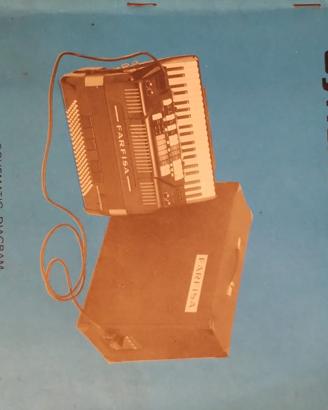 FARFISA Fisarmonica  Syntaccordion manuale