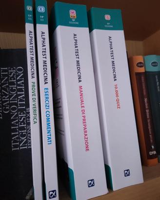 libri alpha test medicina o design