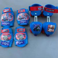 Set pattini roller skate bambino 