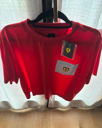 T- shirt donna Ferrari