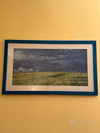 Quadro - Campo di grano sotto nuvole Van Gogh