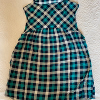 Camicia scozzese senza maniche