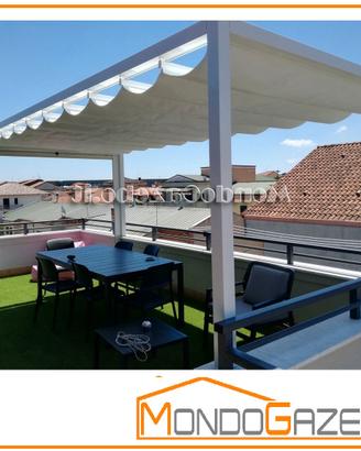 Pergola Playa gazebo 6x4 tettoia copertura box