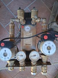 scambiatore acqua camino-caldaia