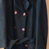 cappotto lana grigio scuro tg 46 come nuovo 