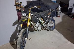 TM 530 motard Black dream targata supermotard