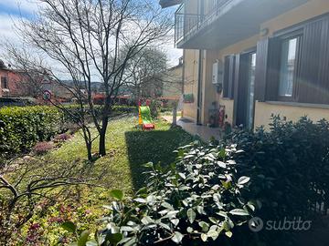 Trilocale con giardino privato