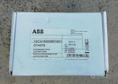 Sezionatore 8p 40a - abb ot40f8